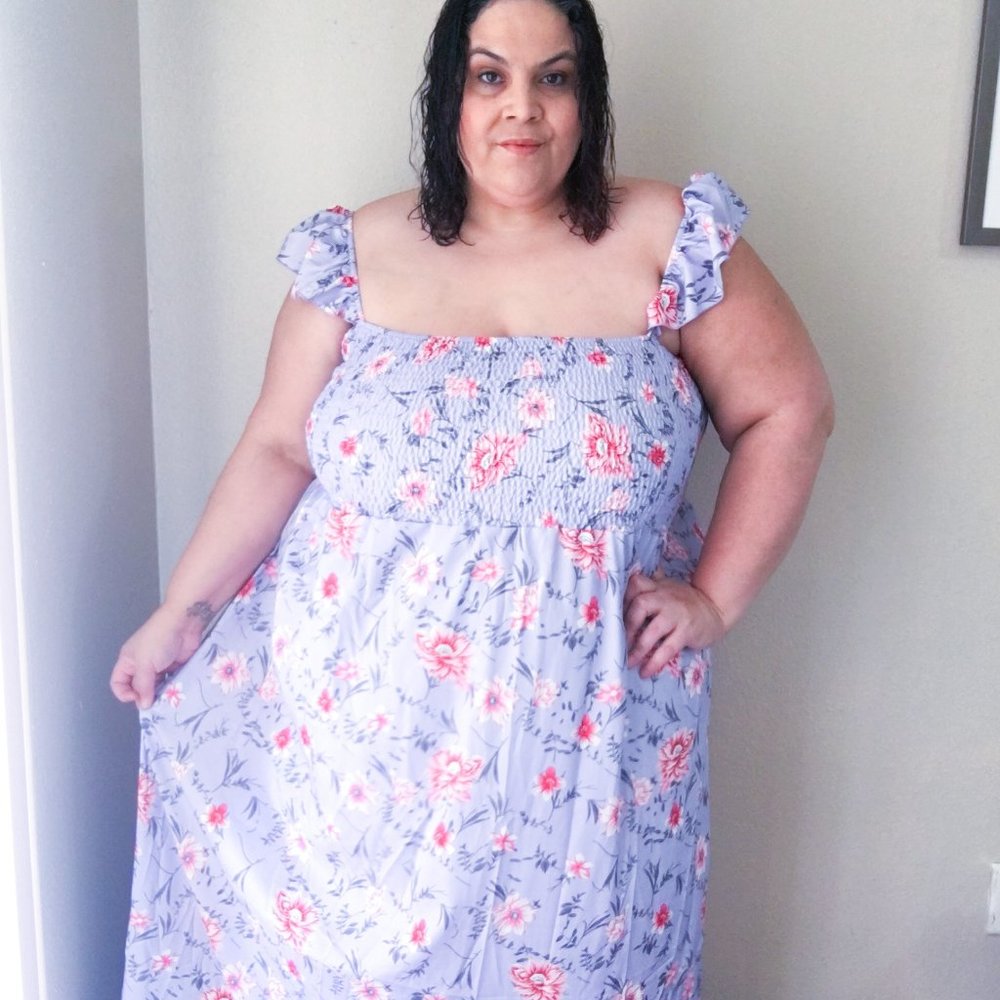 PLUS SIZE MAXI DRESS